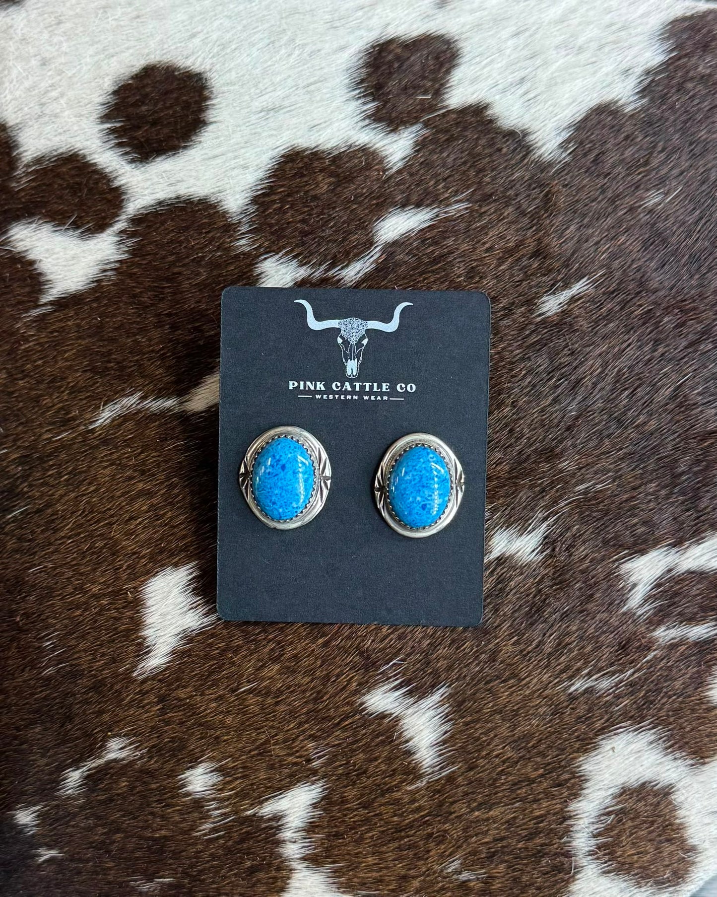 Denim Lapis Stud *Native