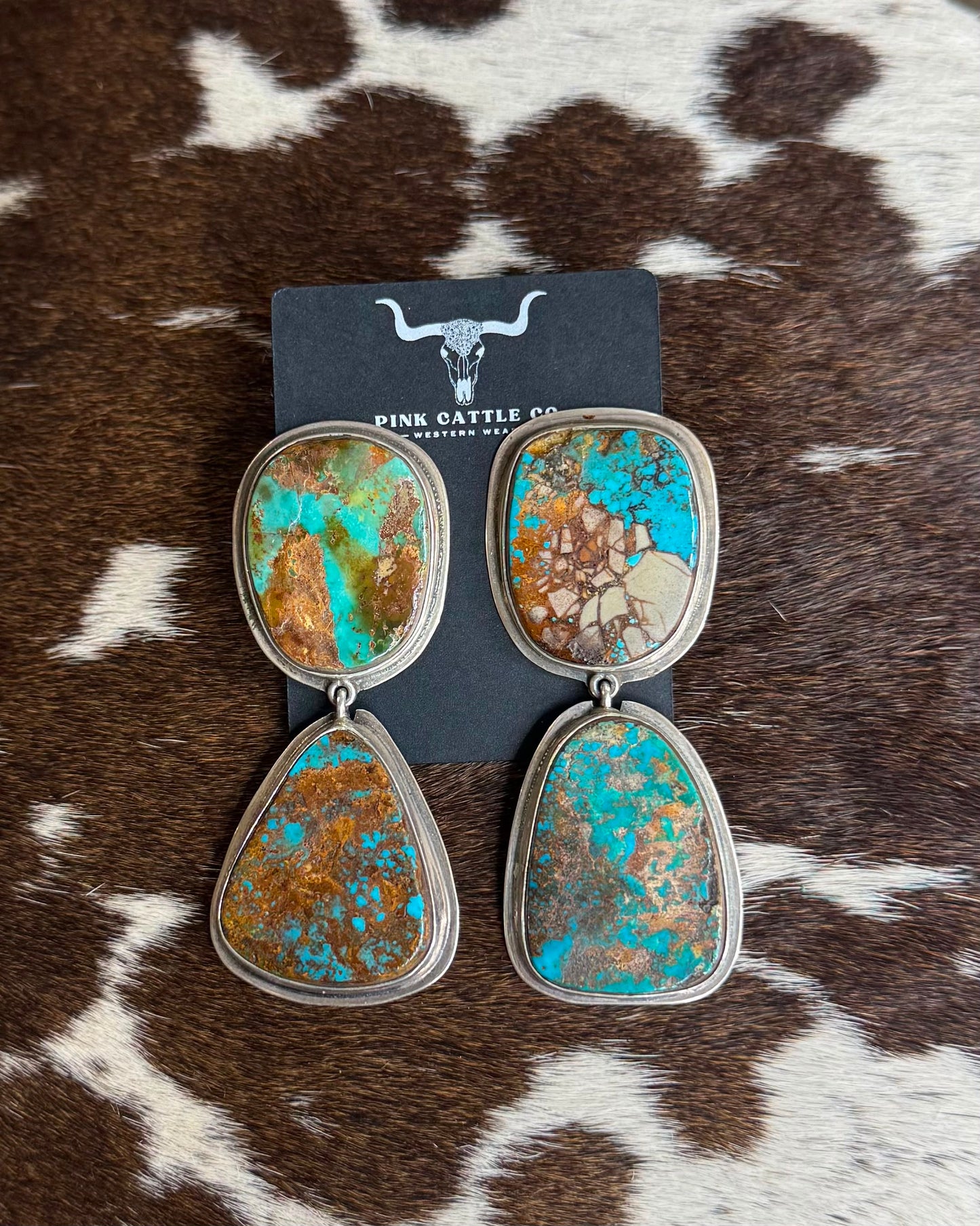 Federico Jimenez Double Stone Earrings