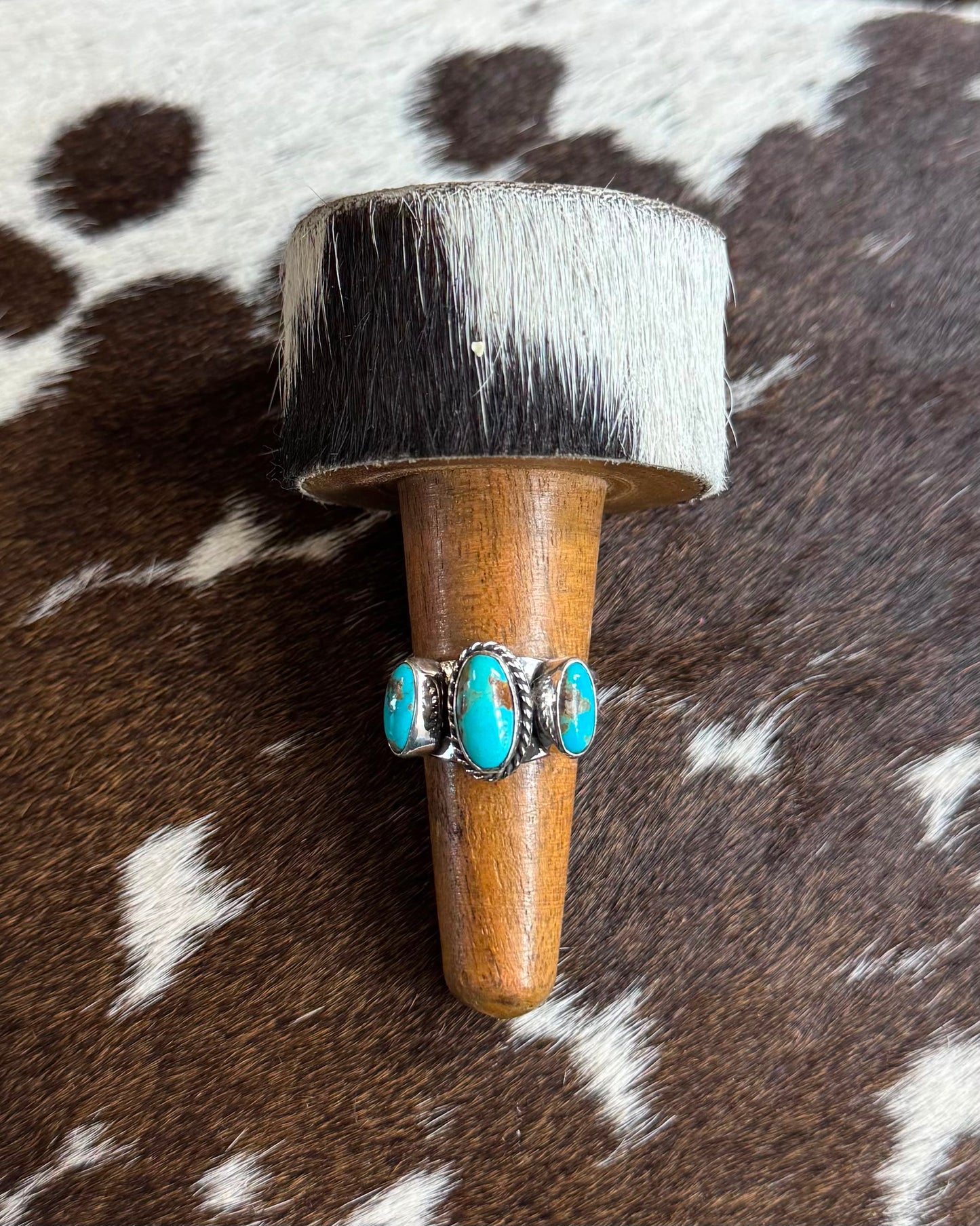Kingman 3 Stone Ring *Native