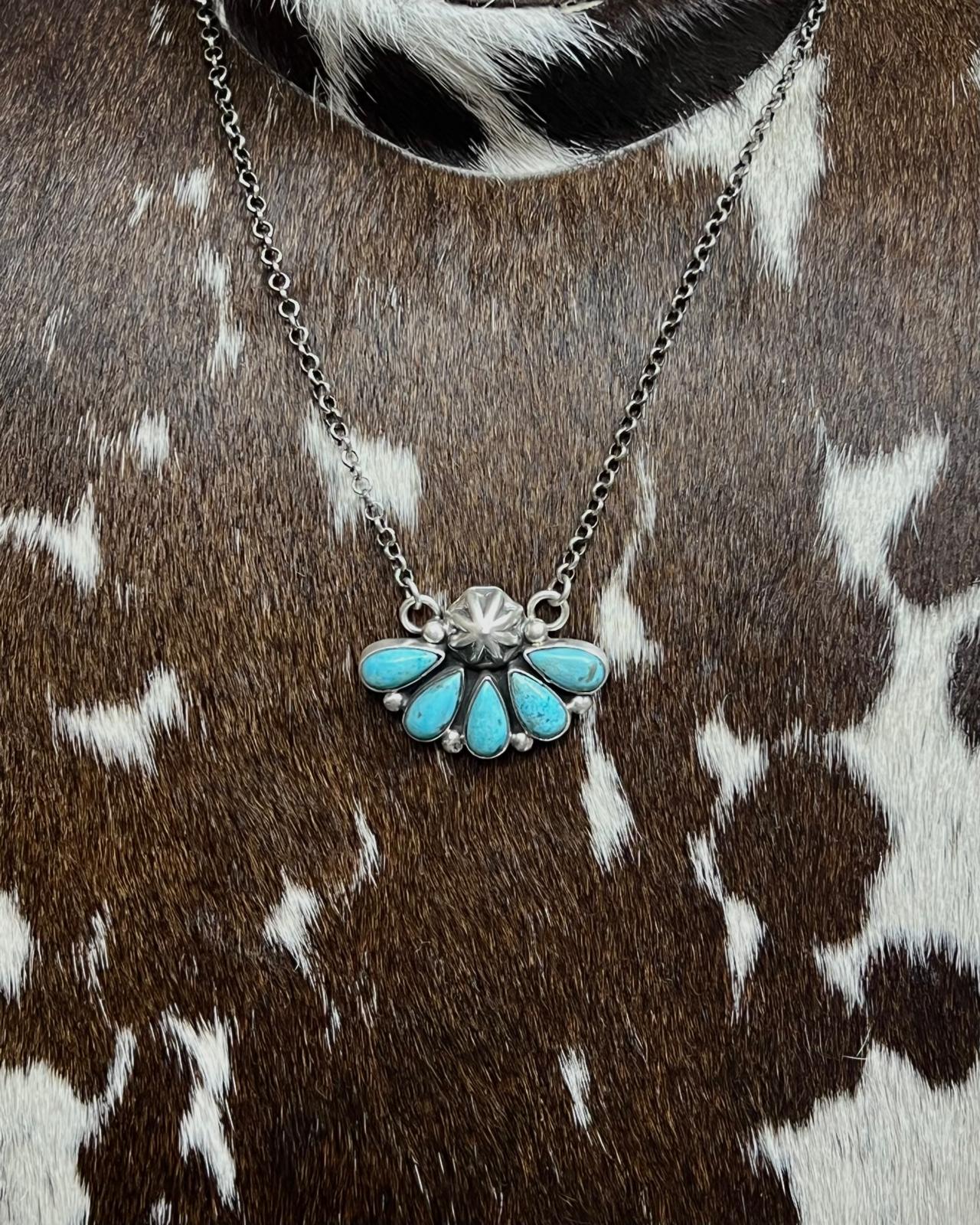 Starburst Half Cluster Necklace *Native