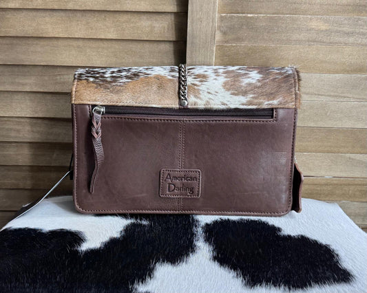 Cowhide Snaffle Bit Leather Purse