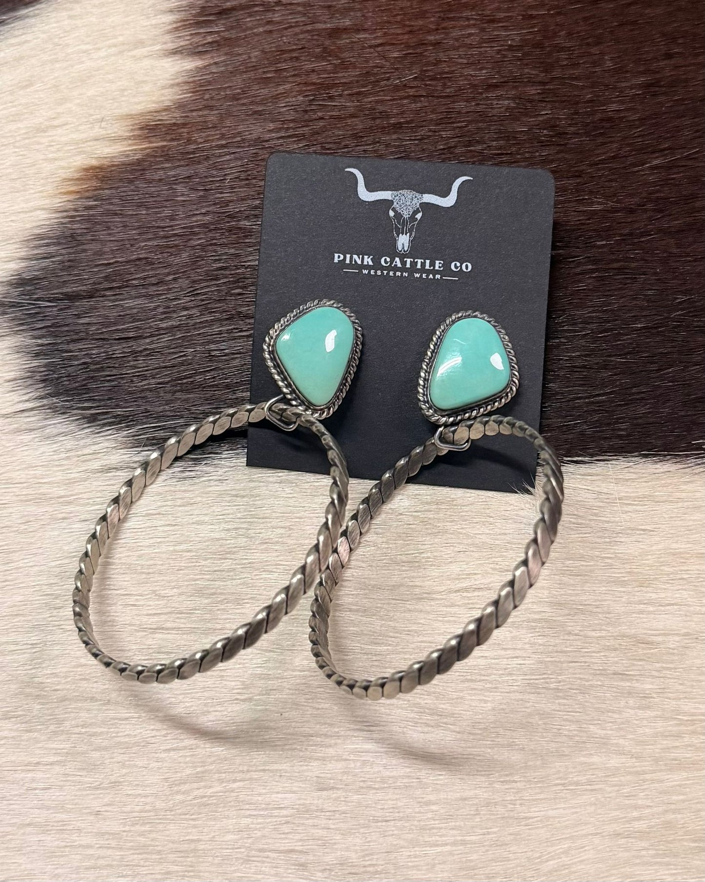 Stud Hoop Earrings *Native