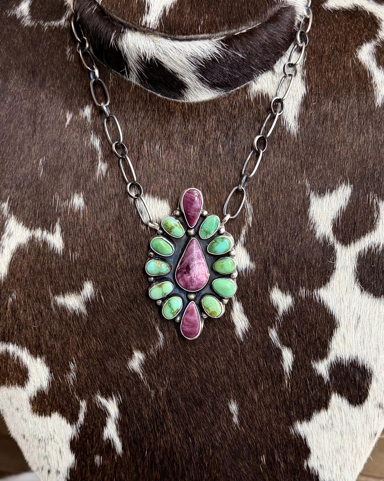 Sonoran & Purple Spiny Necklace *Native