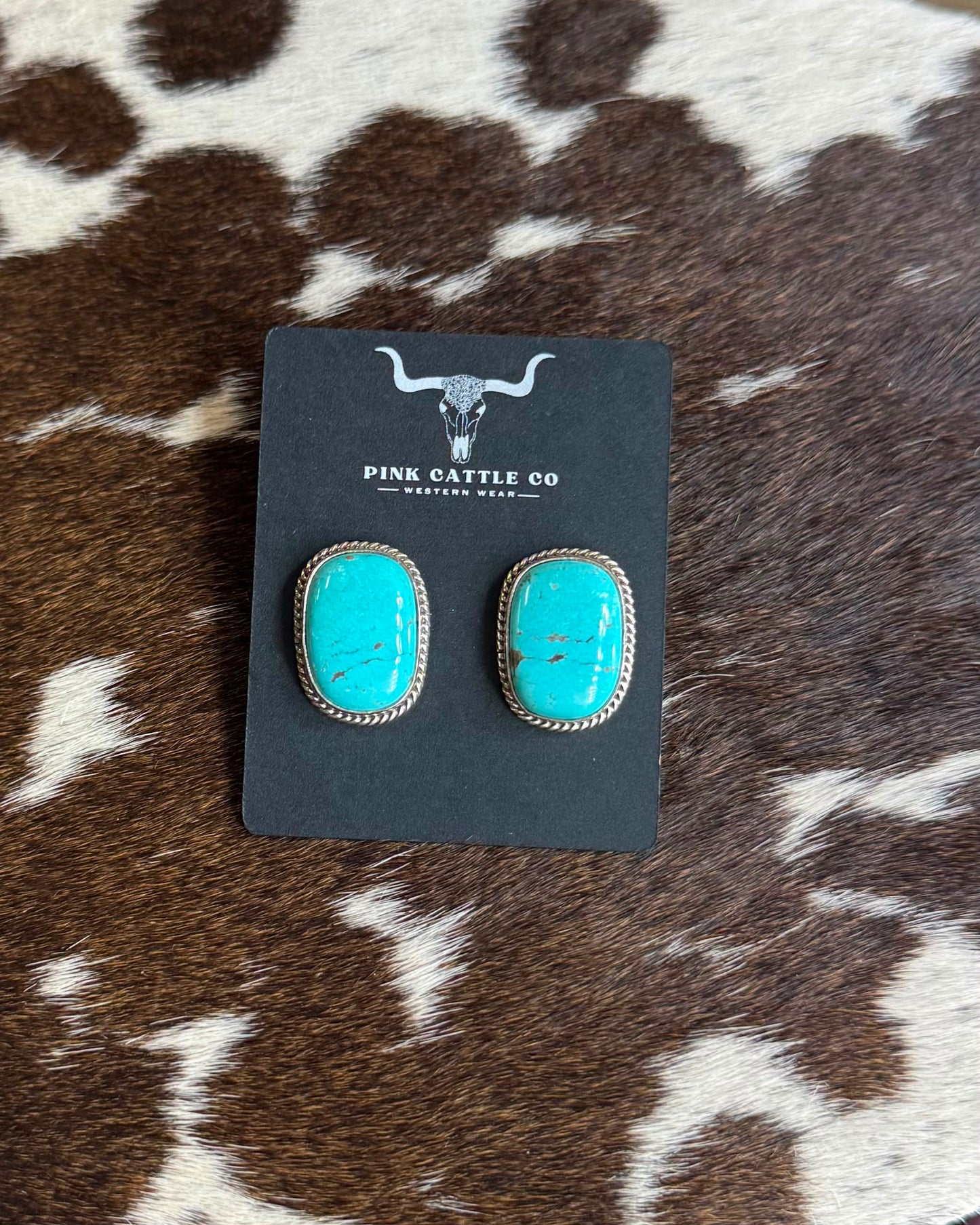 Blue Stud Earrings*Native