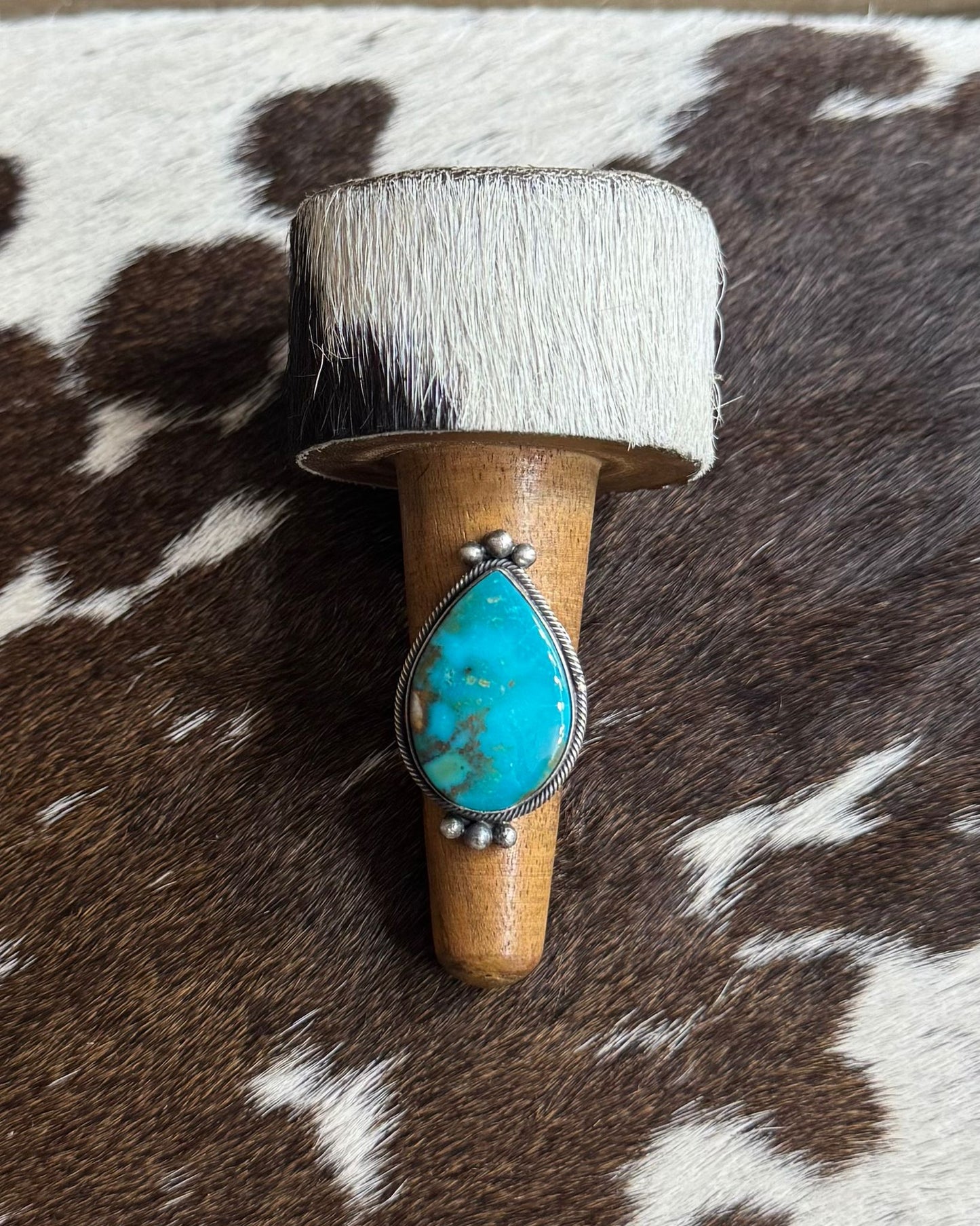 Turquoise Single Stone Ring *Native