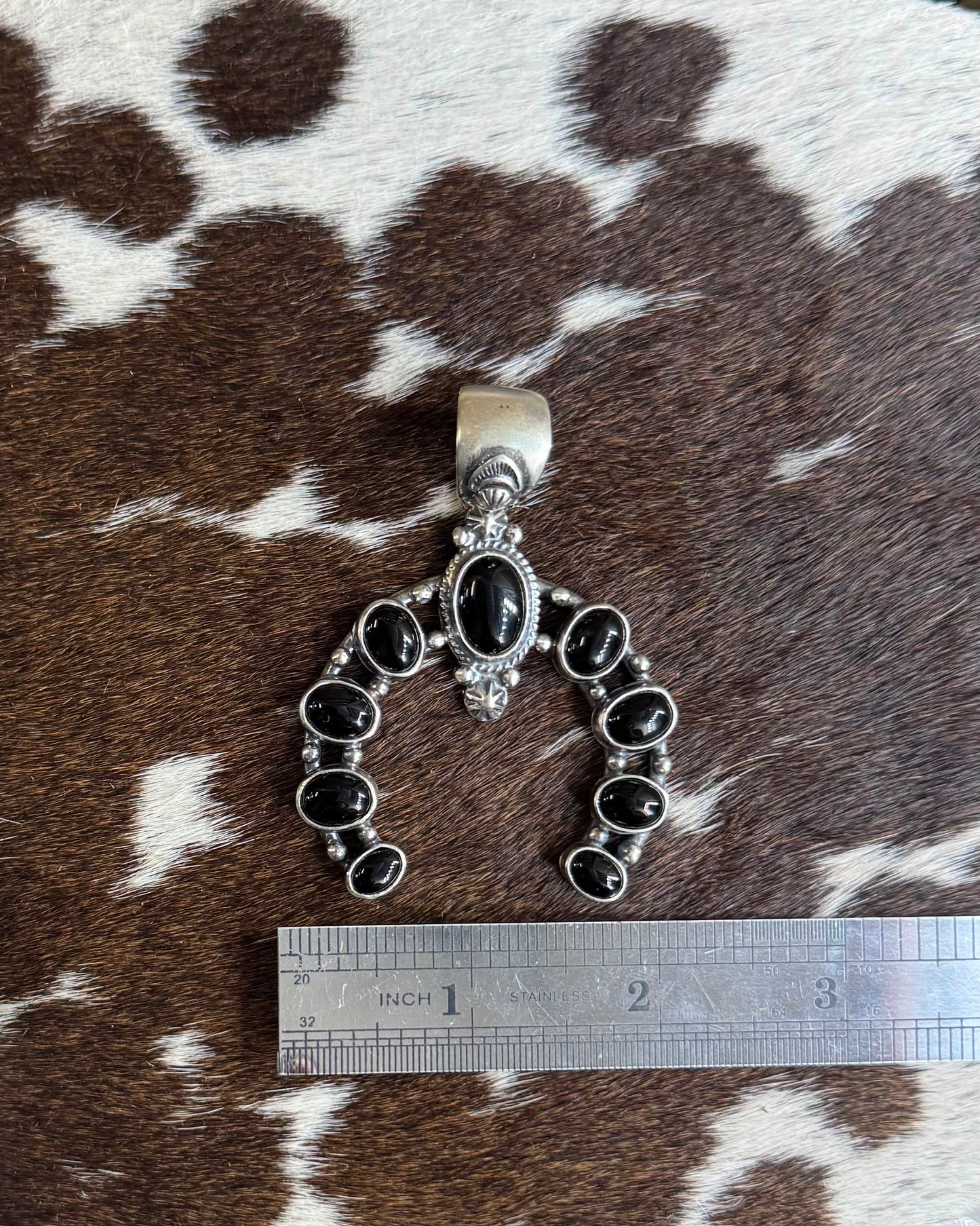 Black Onyx Naja Pendant *Native