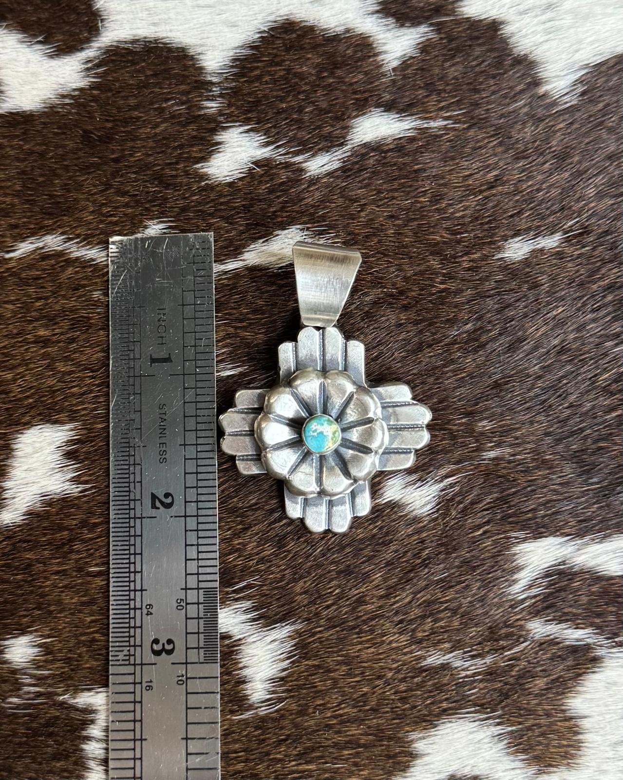 Chimney Butte Sonoran Cross Flower Pendant *Native