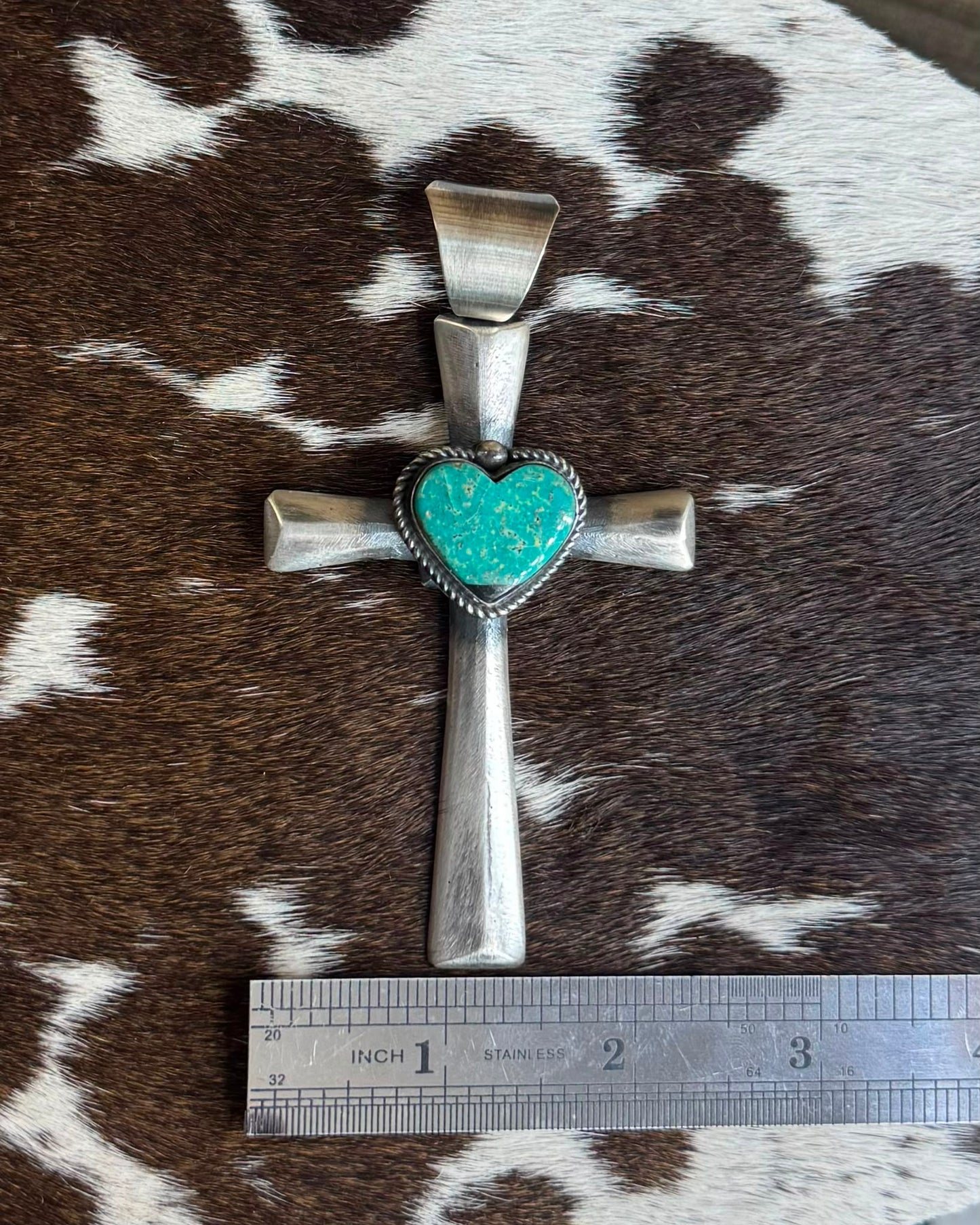 Cross Heart Pendant *Native