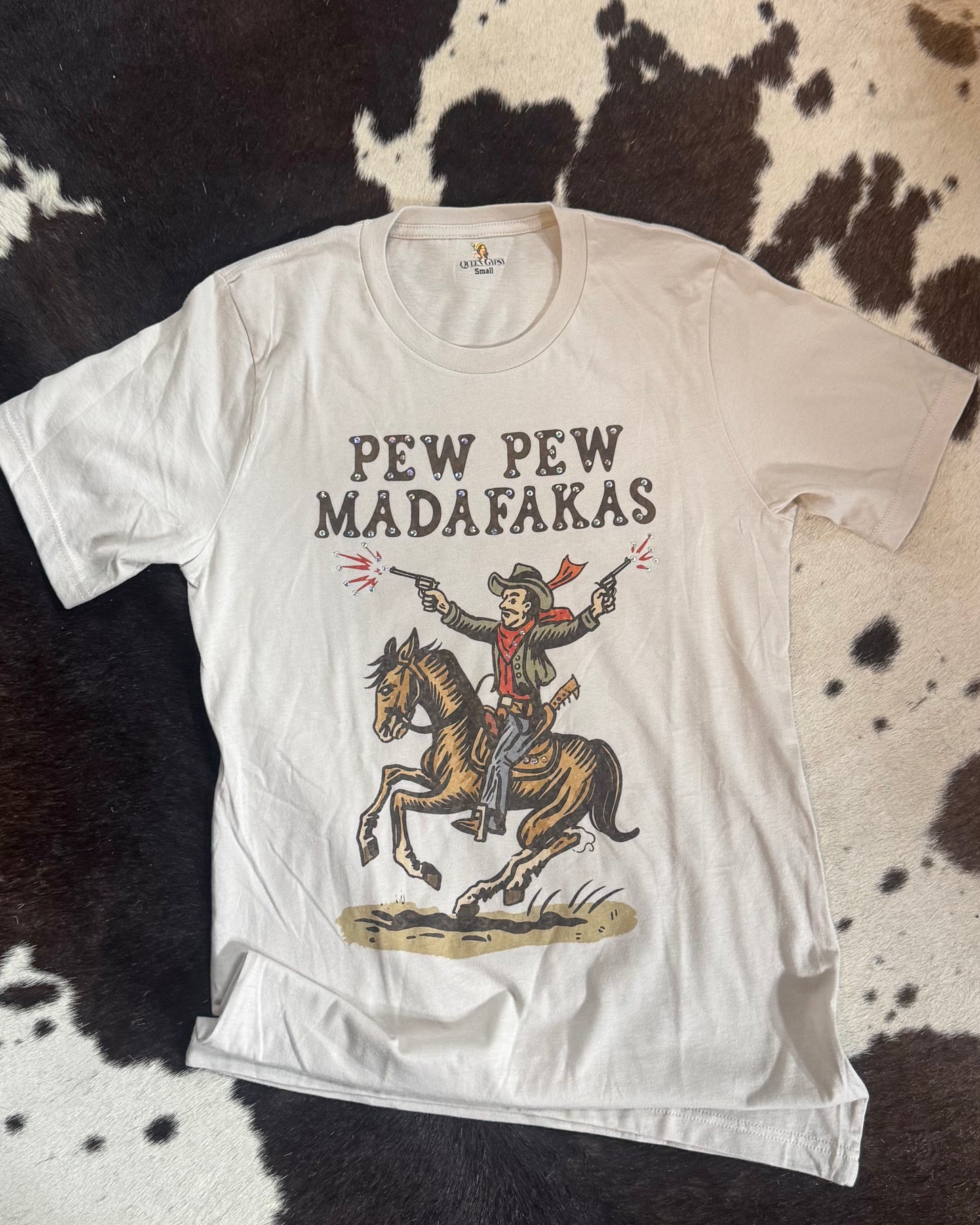 Pew Pew Madafakas Sparkly Tee