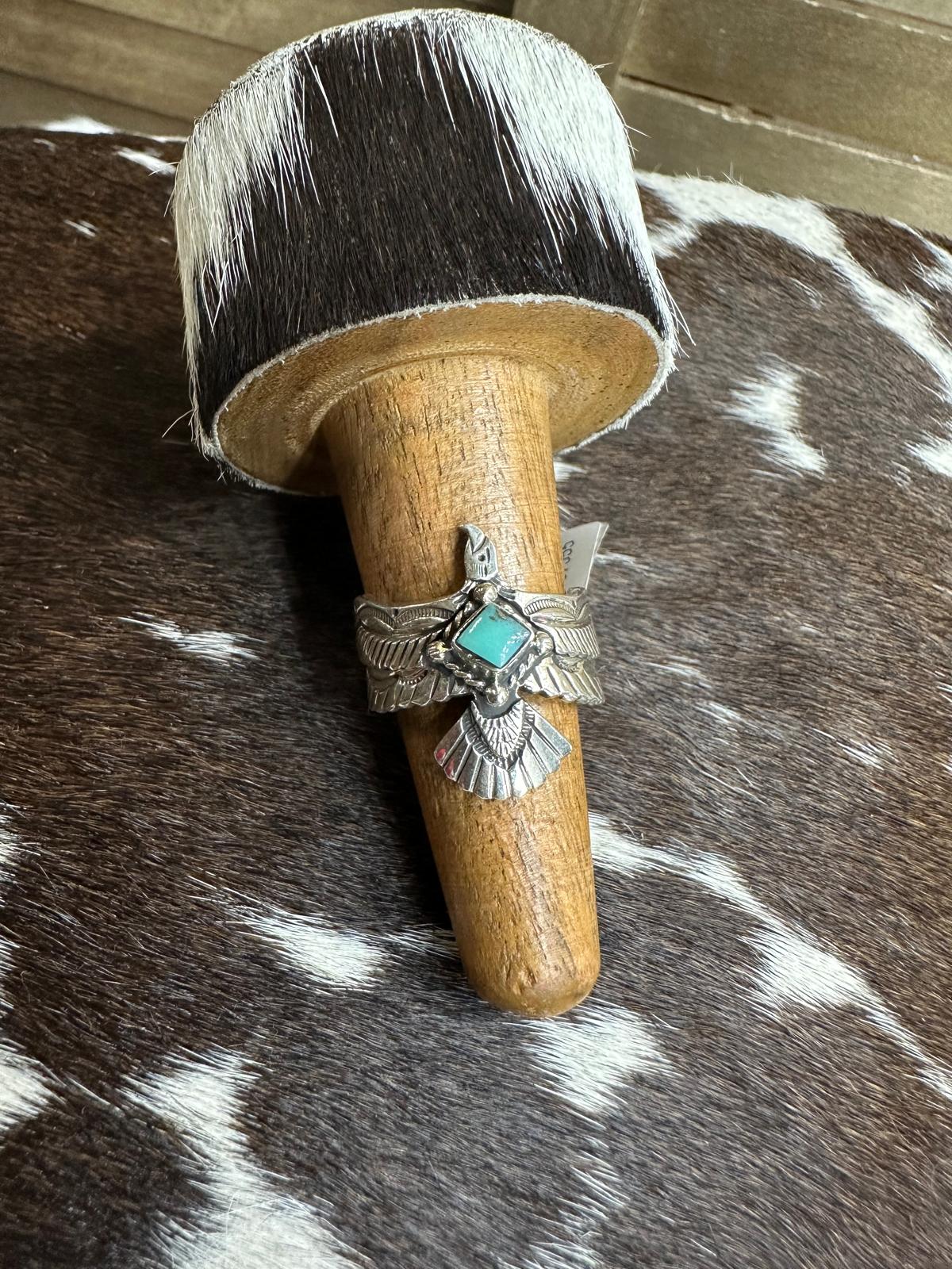 Jeremy Delgarito Eagle Adj Ring *Native (Stone Varies)