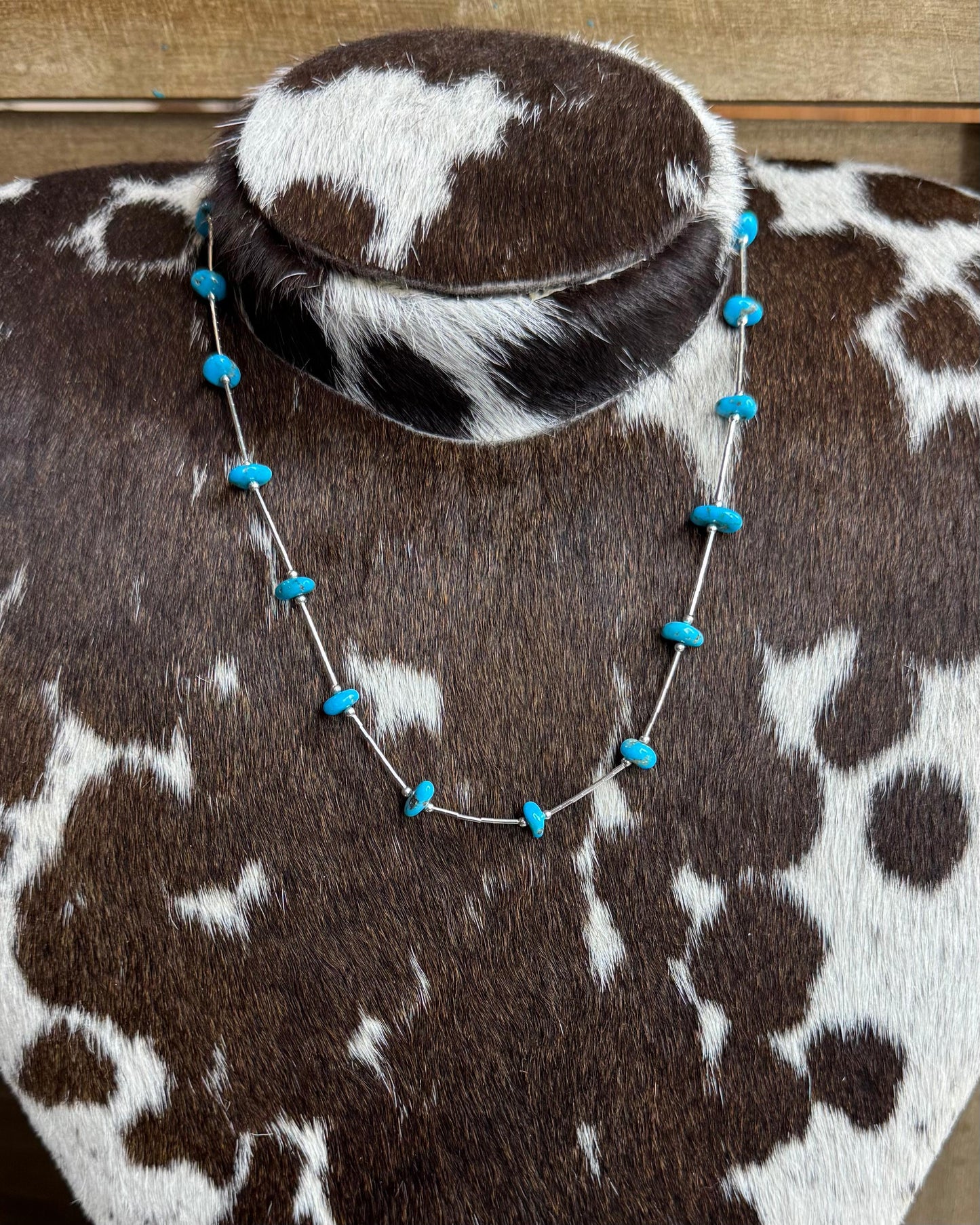Chip Liquid Silver Necklace *NonNative