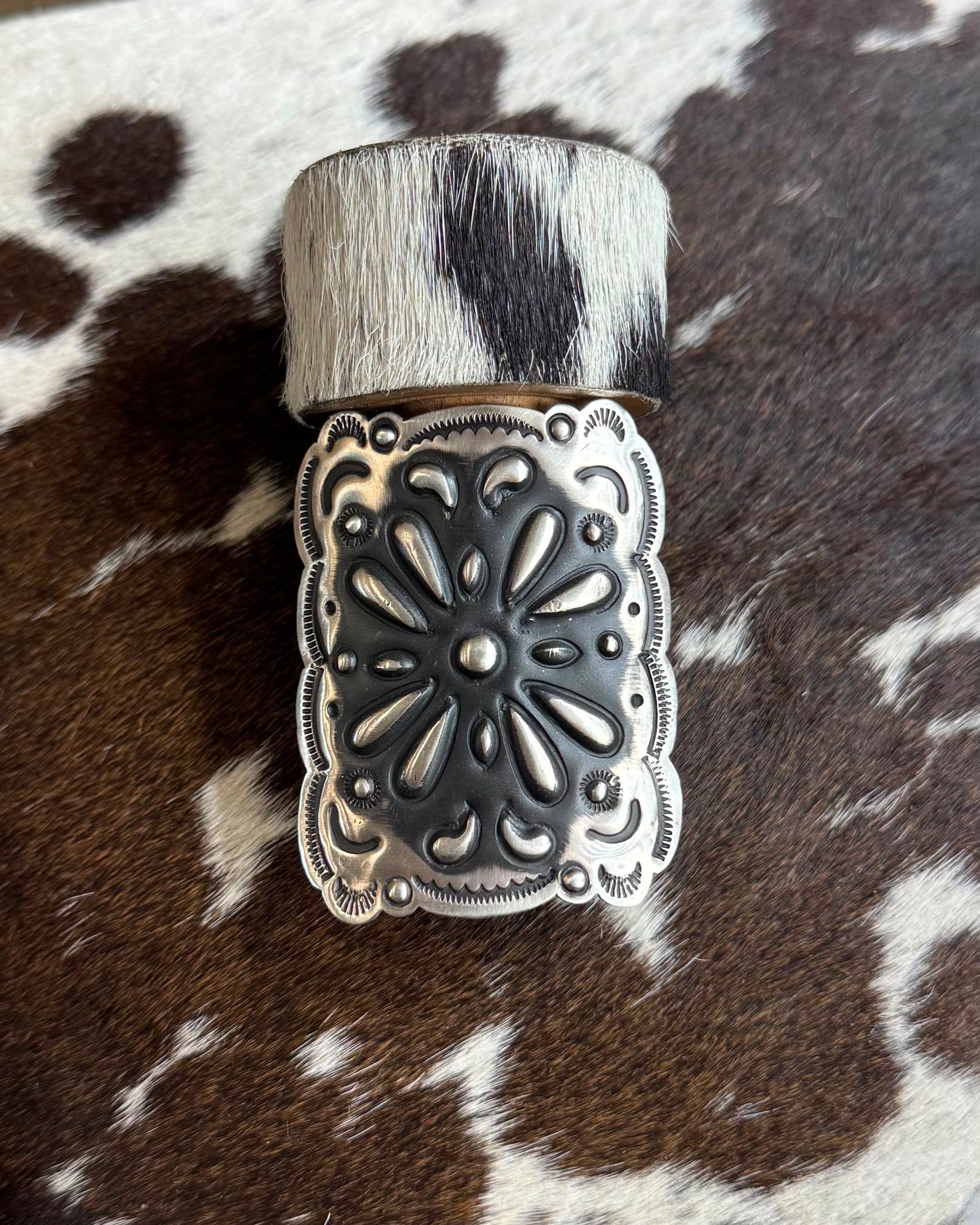 Sterling Shield Rectangle Ring *Native