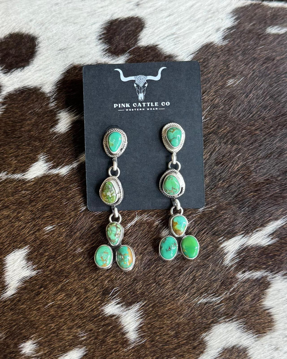 Cactus Moon Teardrop Dangle *Native