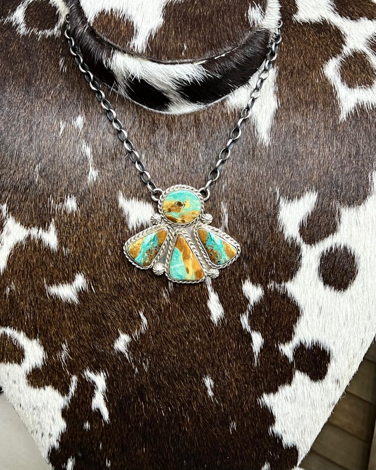 Half Cluster Necklace *Native