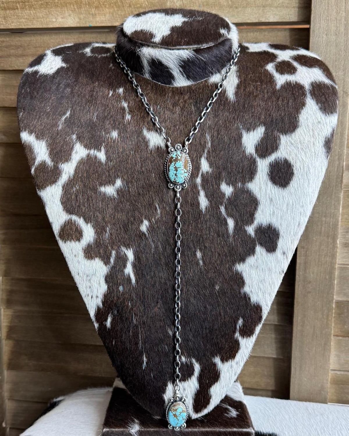 #8 2 Stone Lariat *Native