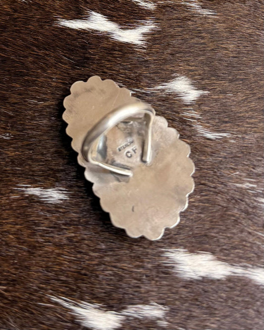 Royston Ribbon Studded Ring