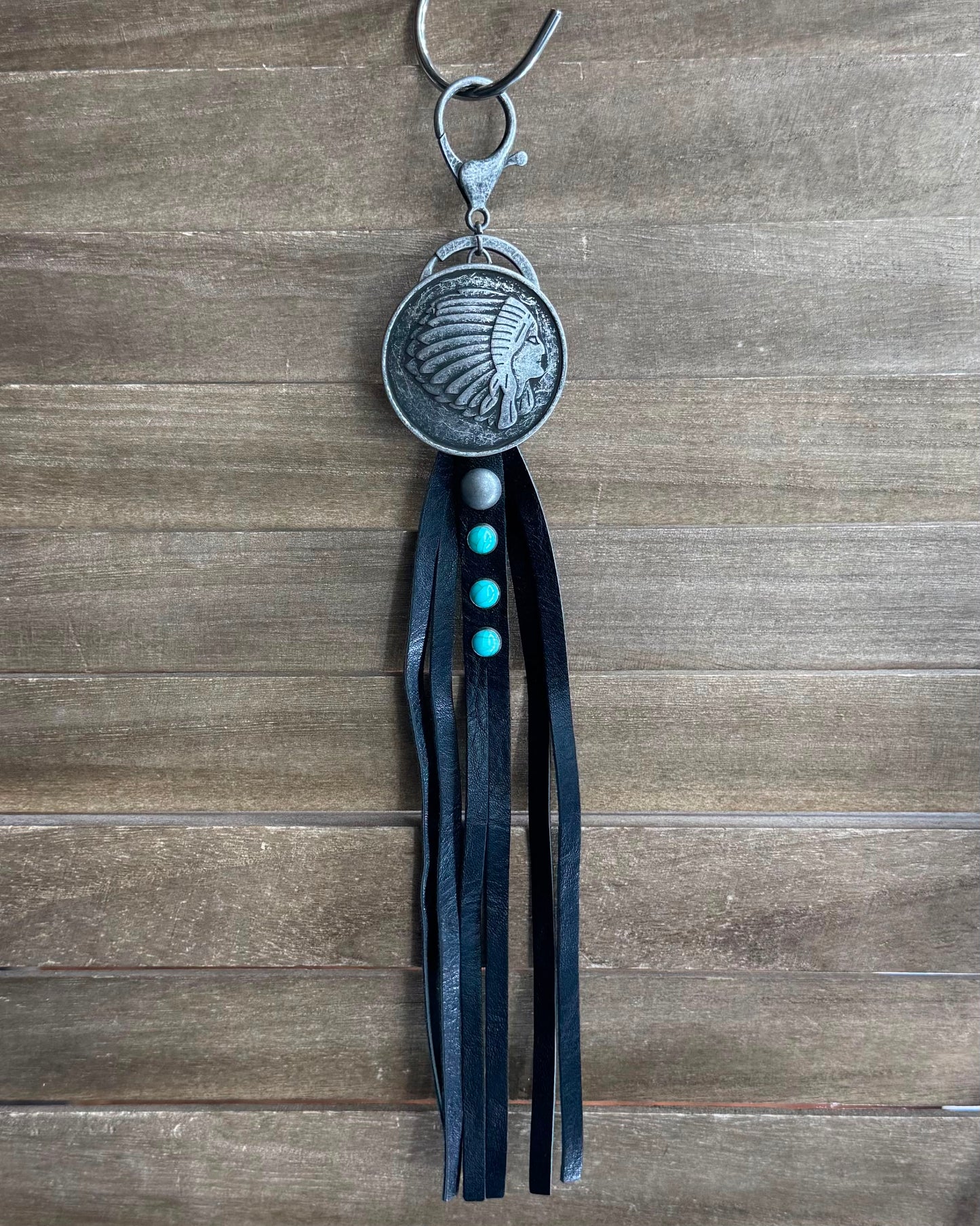 Chief Fringe Bag Charm