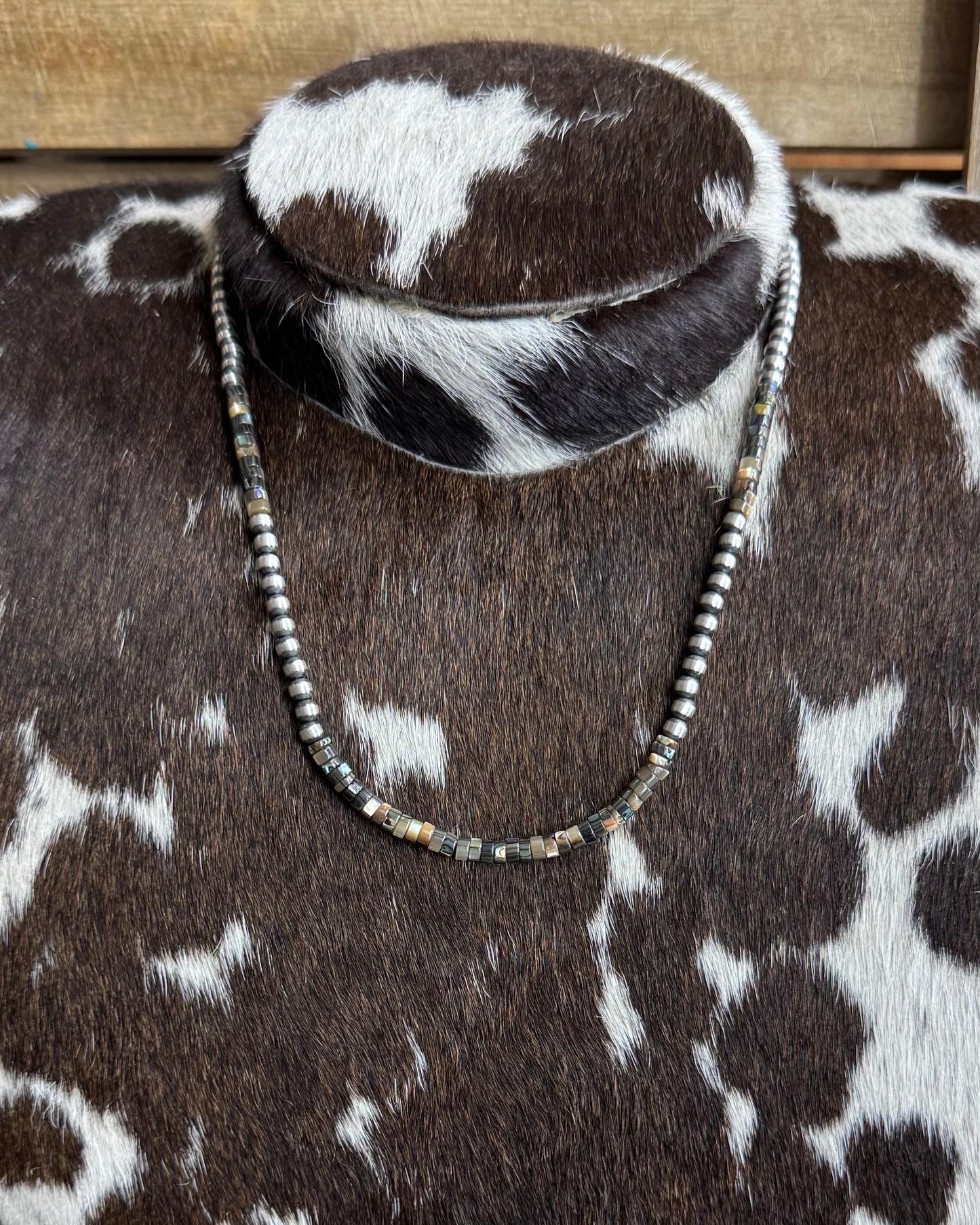 Abalone Stacker Necklace
