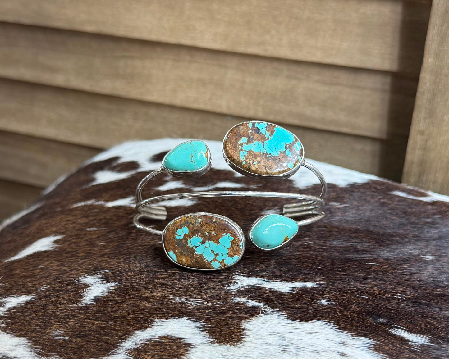#8 Four Stone Cuff *Native