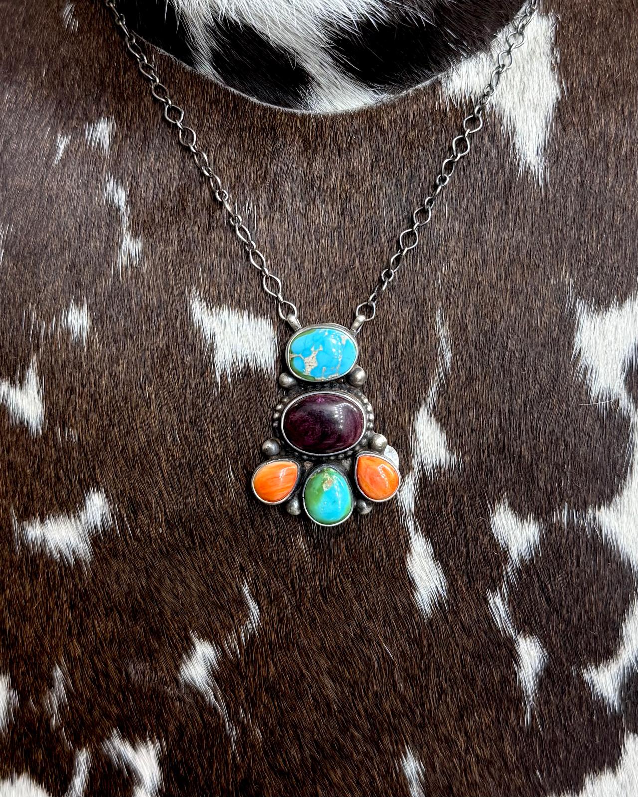 John Skeets Multicolor Necklace *Native