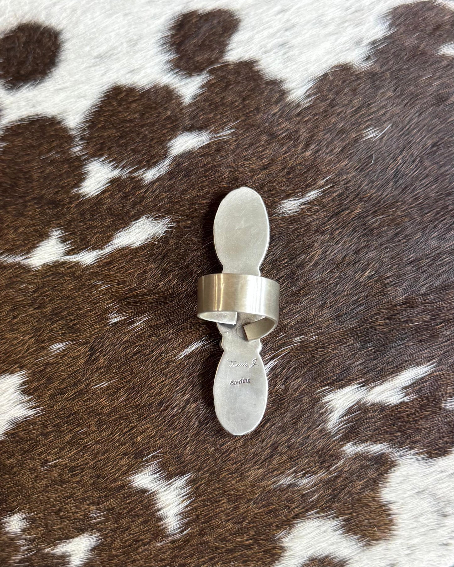 3 Stone Lapis Adj. Ring *Native