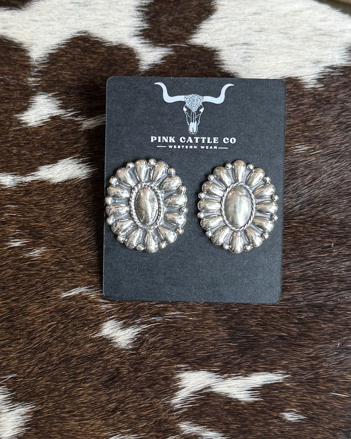 All Sterling Cluster Earrings *Native