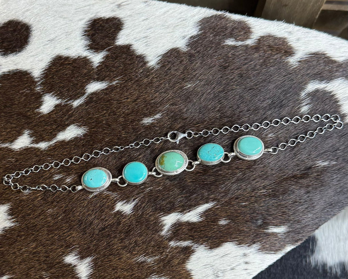 5 Stone Simple Choker *Native