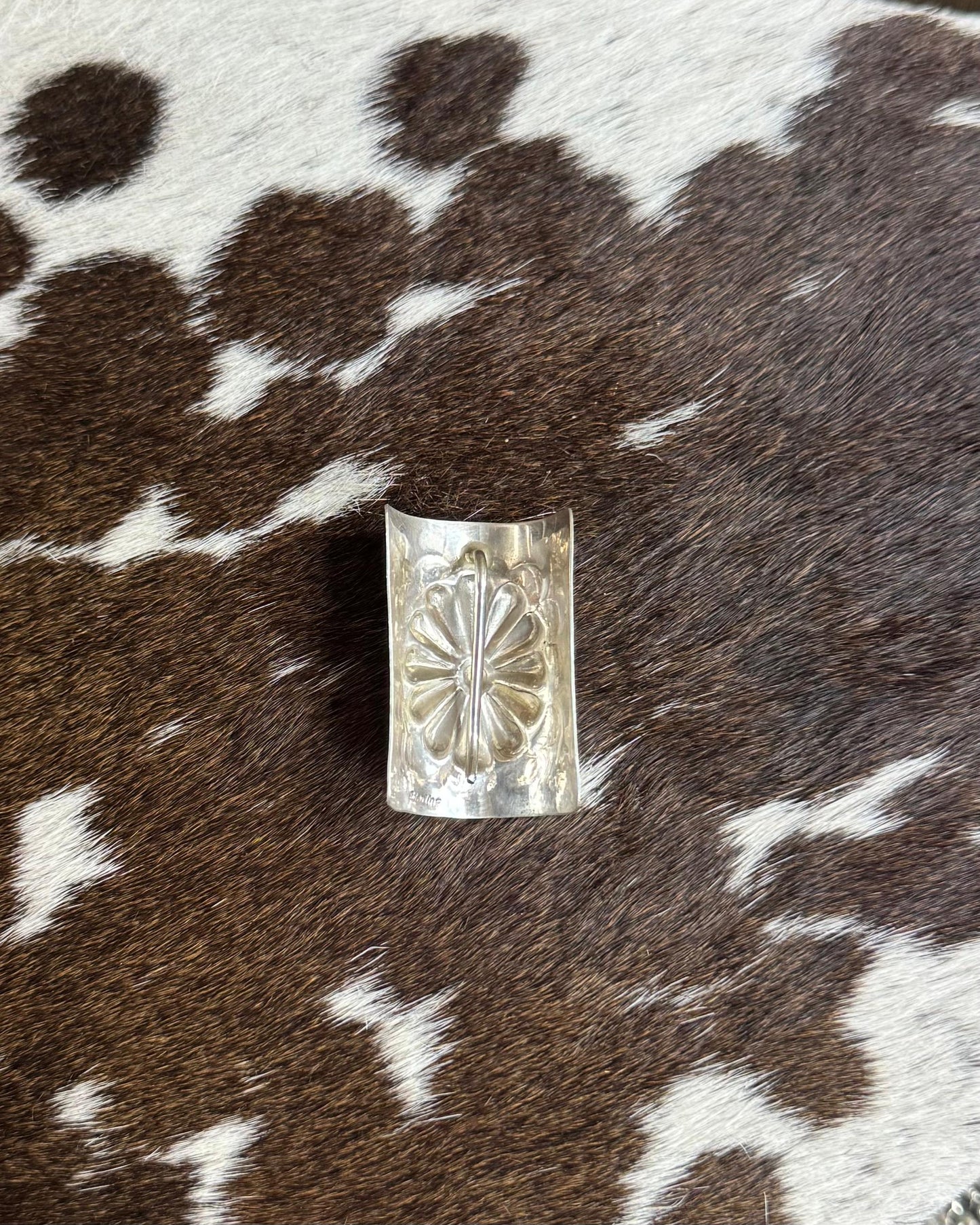 Silver Concho Braid Keeper*Native