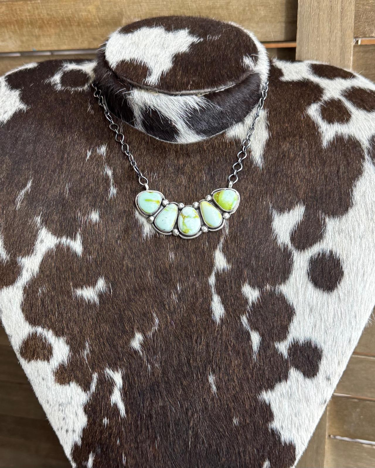 Palomino 5 Stone Necklace *Native
