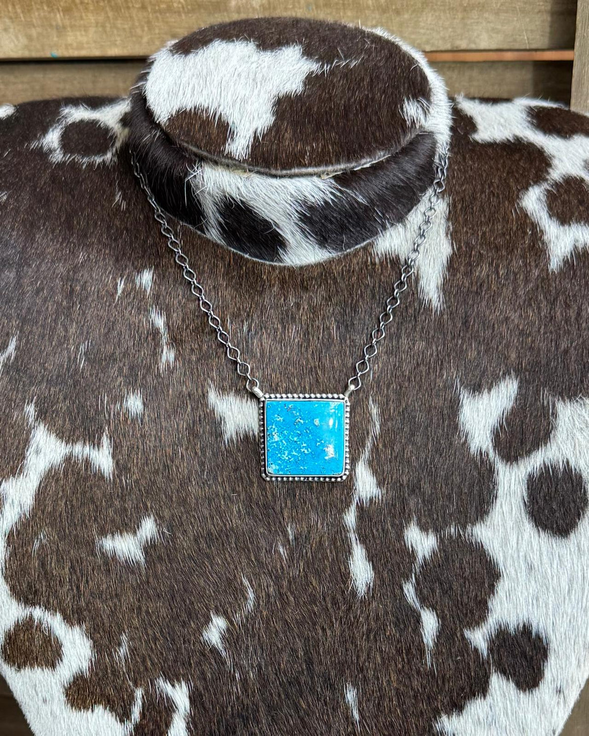 Blue Kingman Turquoise Necklace *Native