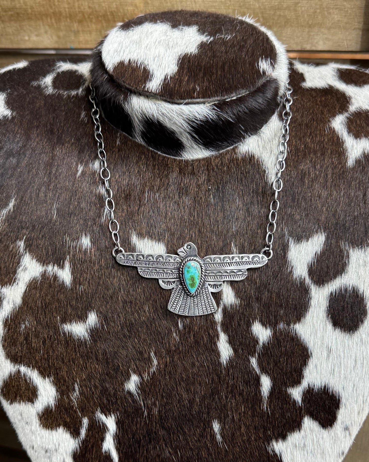 22” Sonoran Thunderbird Necklace *Native