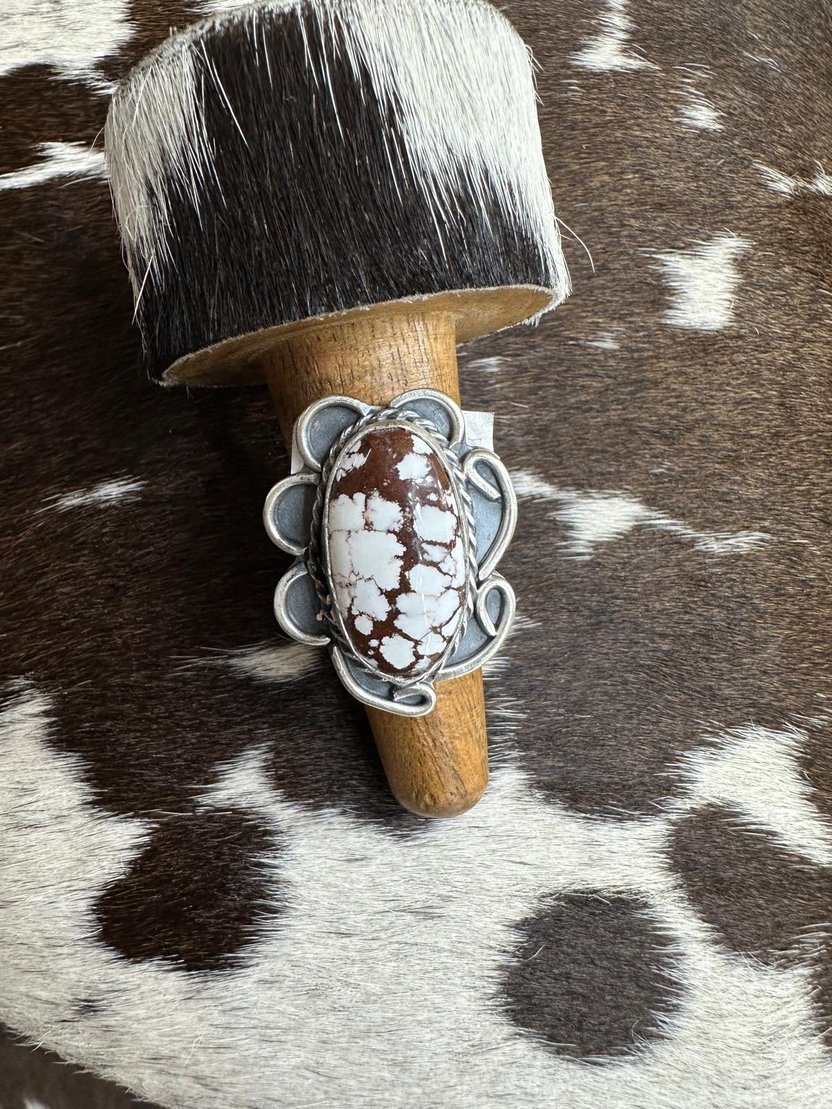 Gilbert Nez Wild Horse Adj Ring