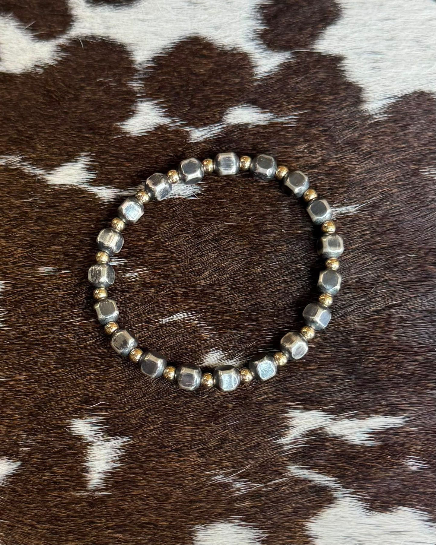 Box Bead Bracelet