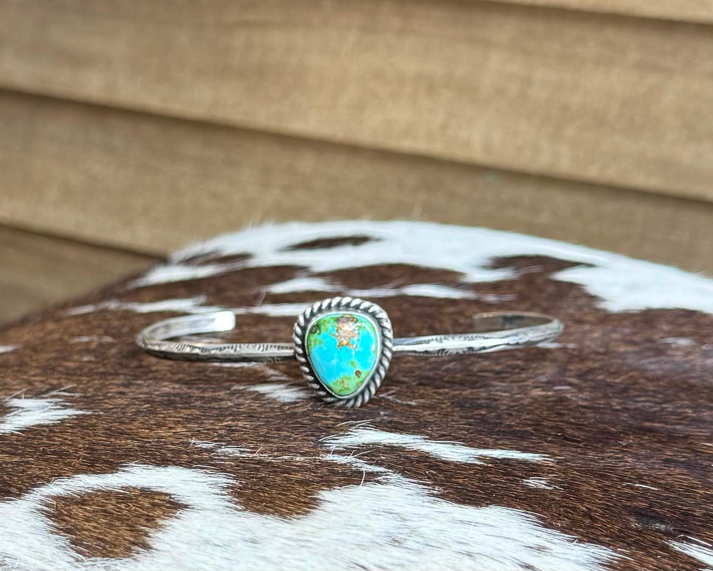 Sonoran Teardrop Thin Cuff *Native