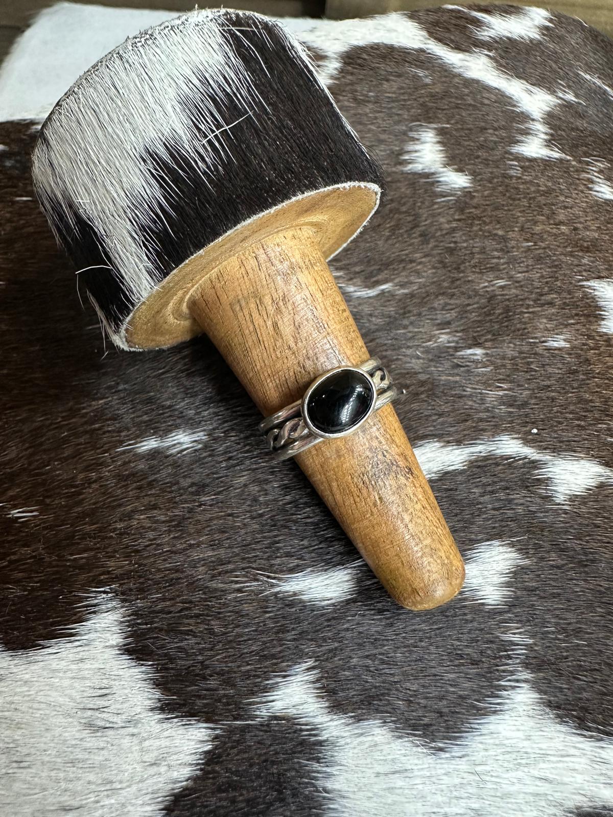 Kobe Martinez Black Onyx Rings *Native