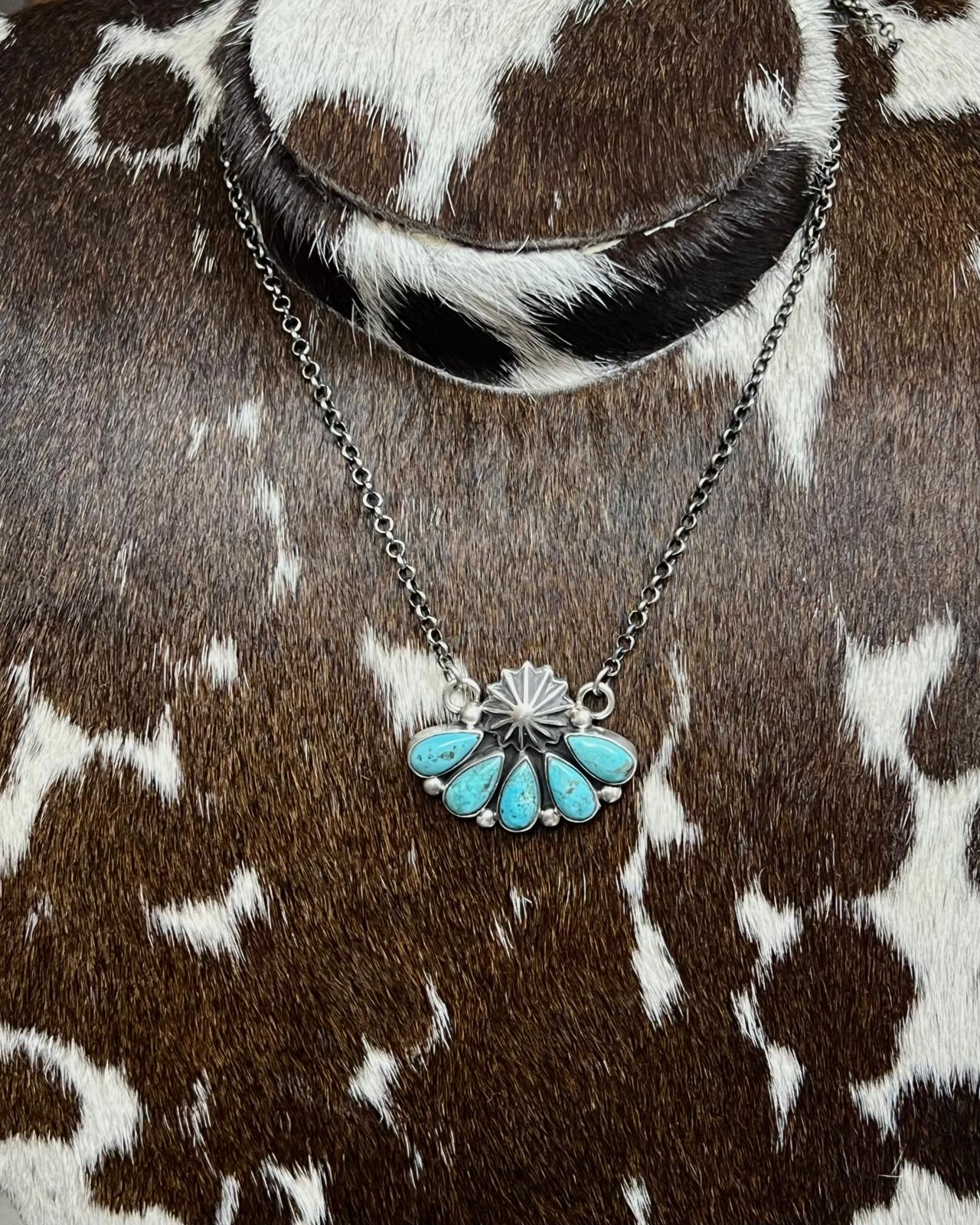 Starburst Half Cluster Necklace *Native