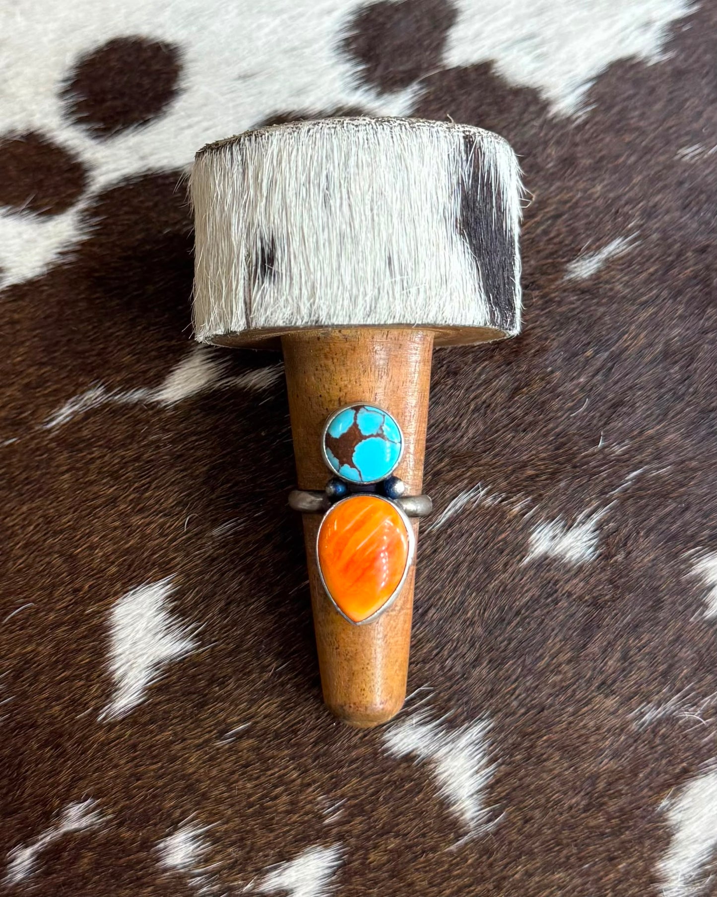 Orange Spiny & Golden Hills Ring *Native