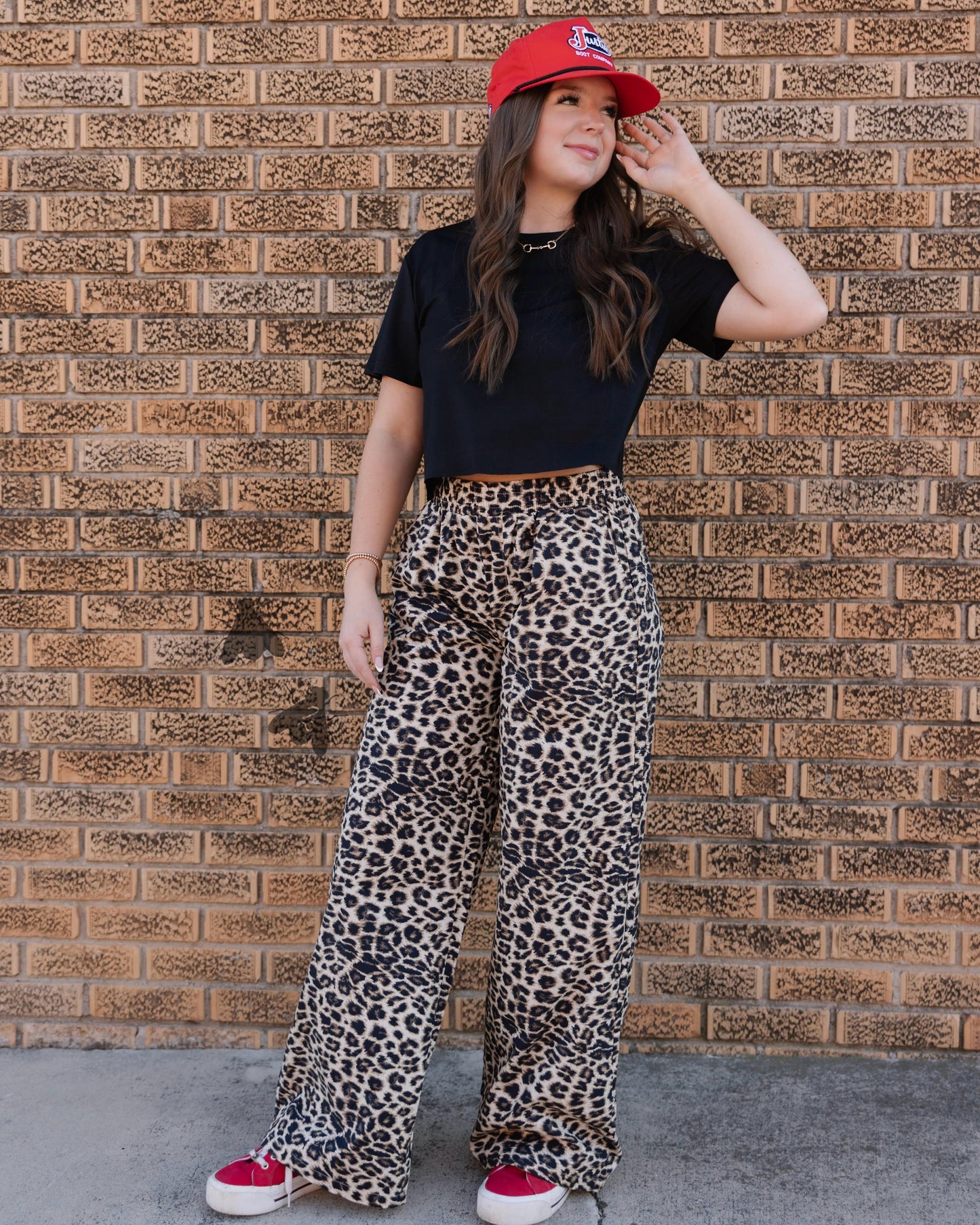 Off The Track Boxer Pants *Leopard