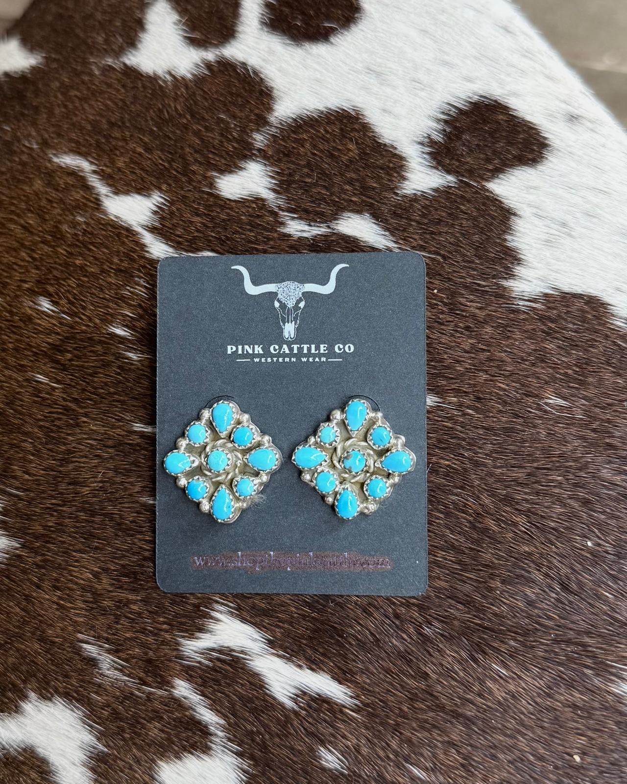 Diamond Cluster Studs *Native