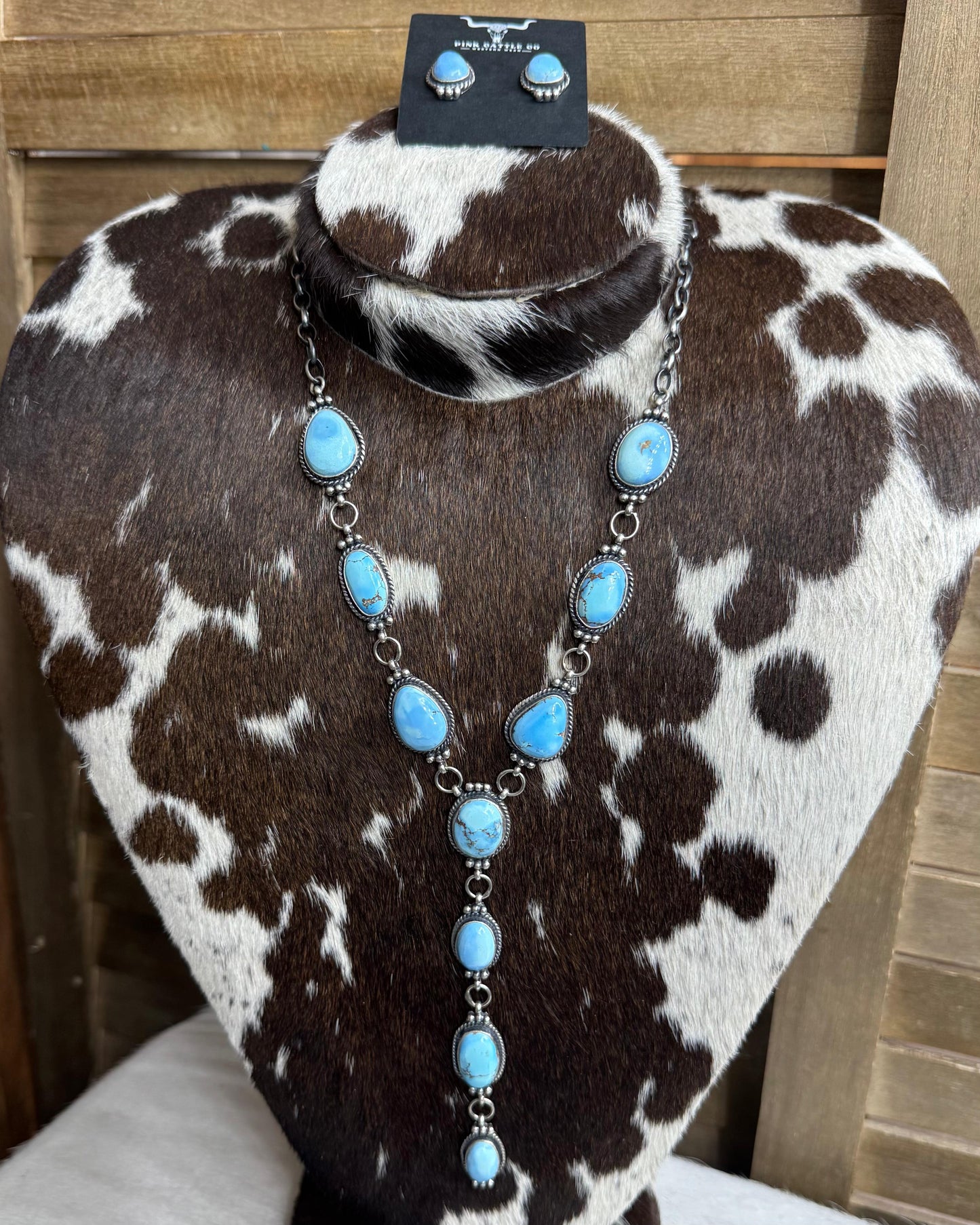 Golden Hills Lariat Necklace Set *Native