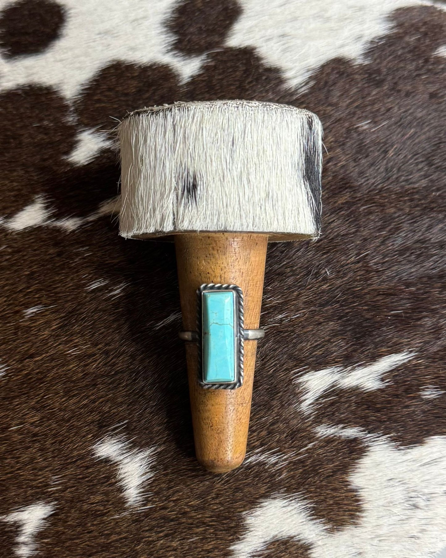Simple Kingman Bar Ring *Native