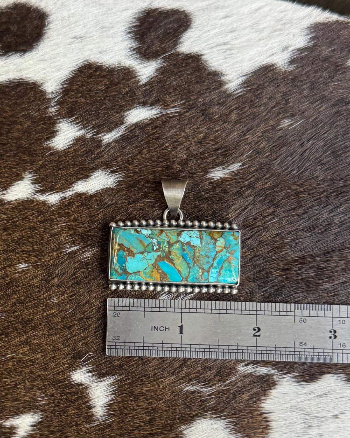 Kingman Turquoise Pendant *Native