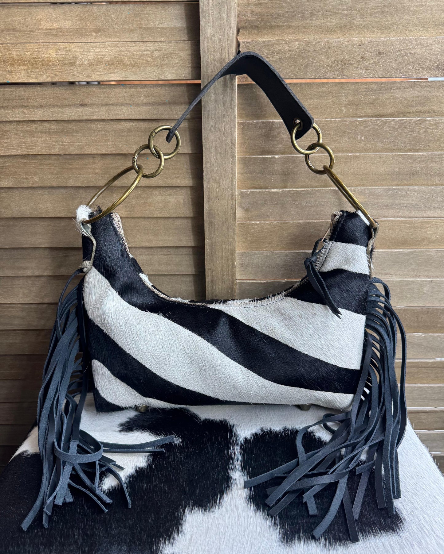 Zebra Shoulder Bag