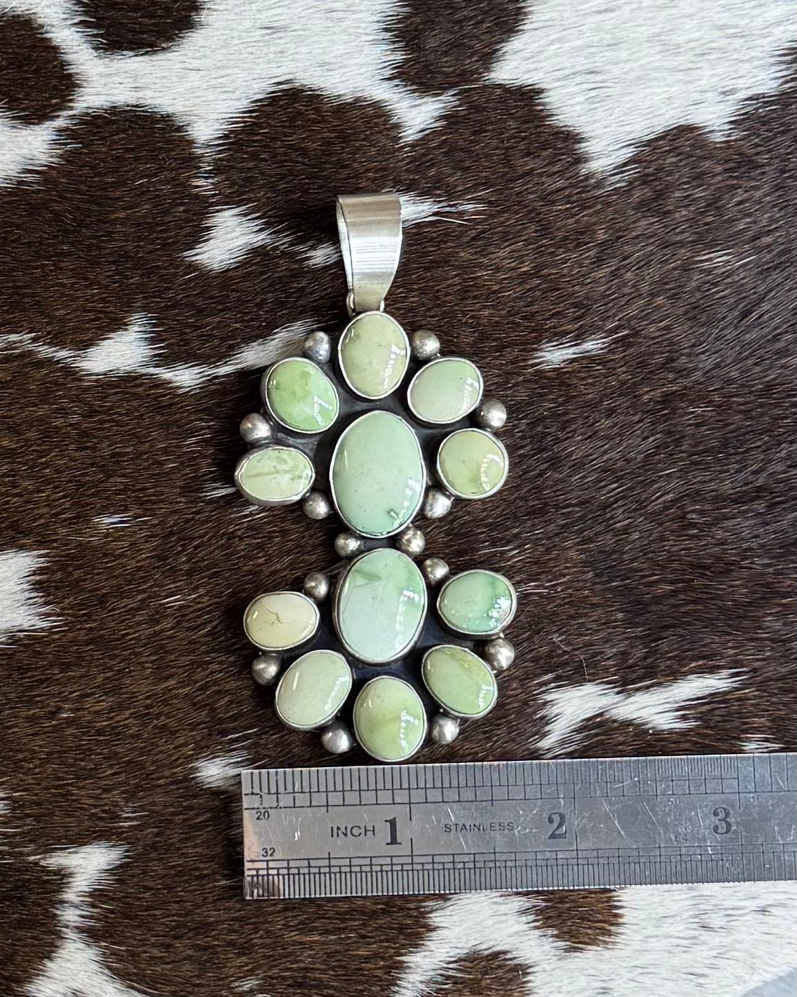 Green Cluster Pendant *Native