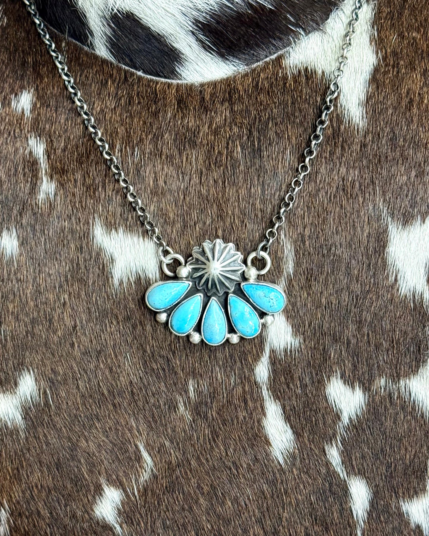 Starburst Half Cluster Necklace *Native