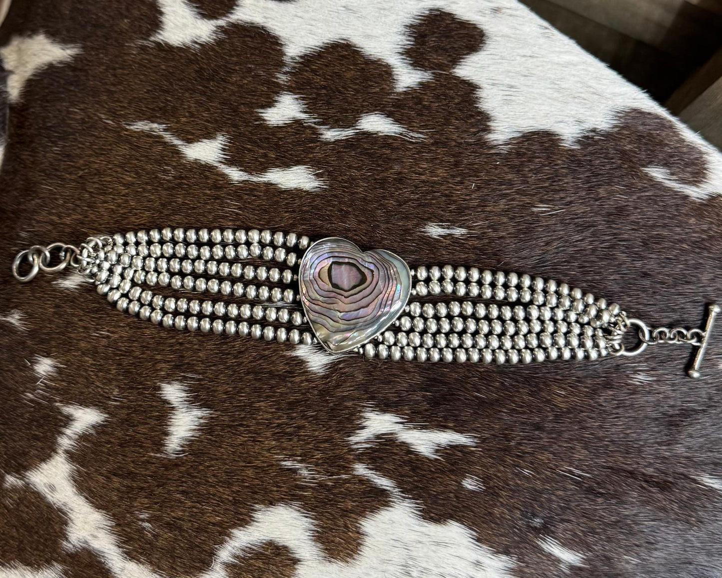 Abalone Heart Bracelet *Native
