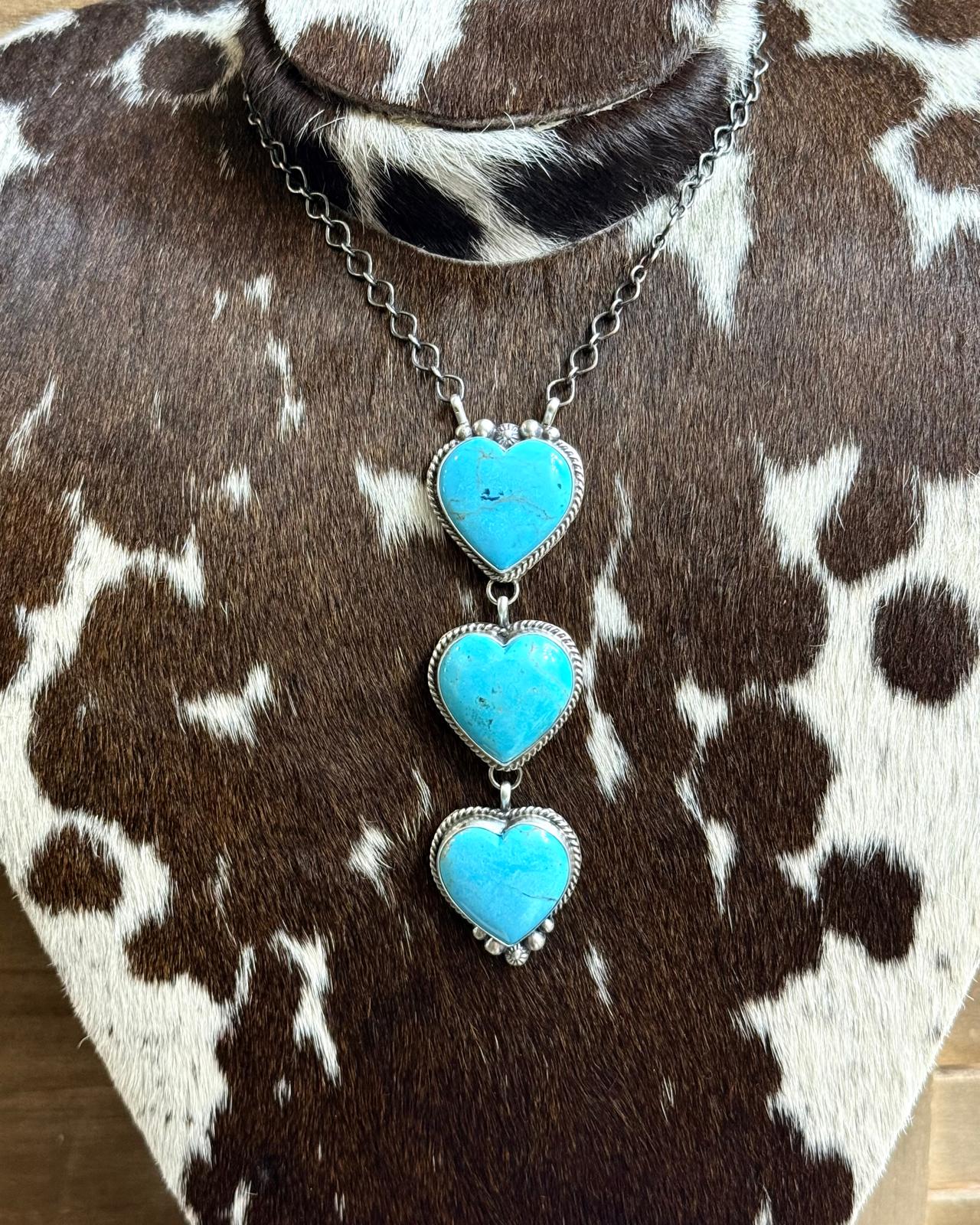 Kingman 3 Heart Drop Lariat *Native