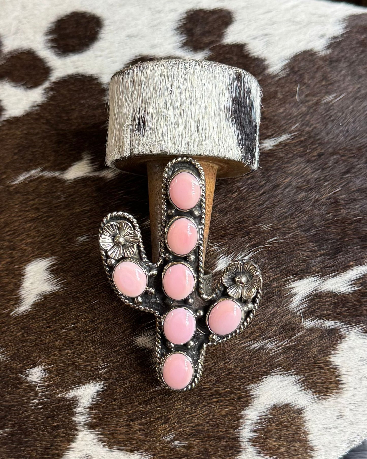 Cactus Pink Conch Ring * NonNative