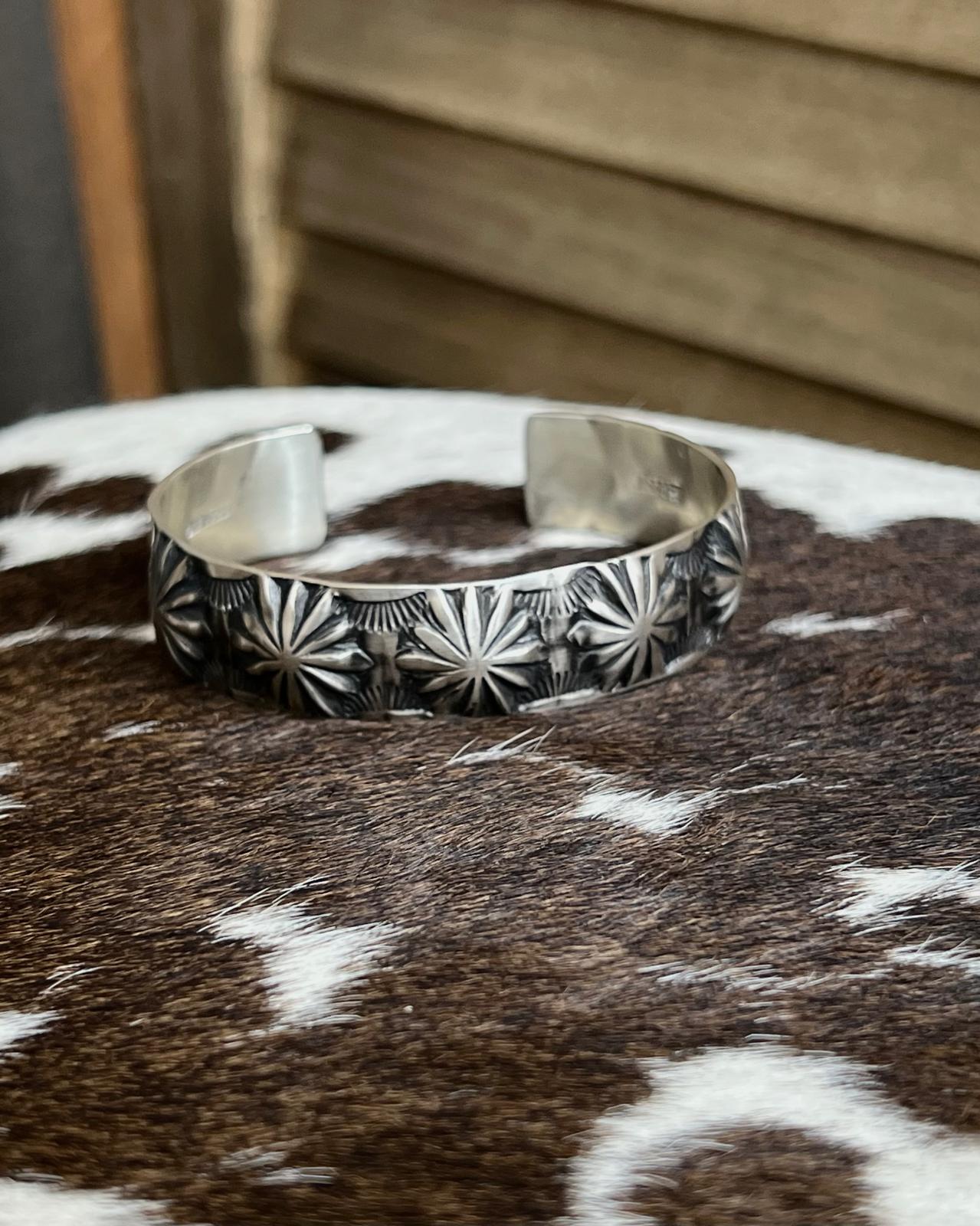 Sterling Starburst Cuff *Native