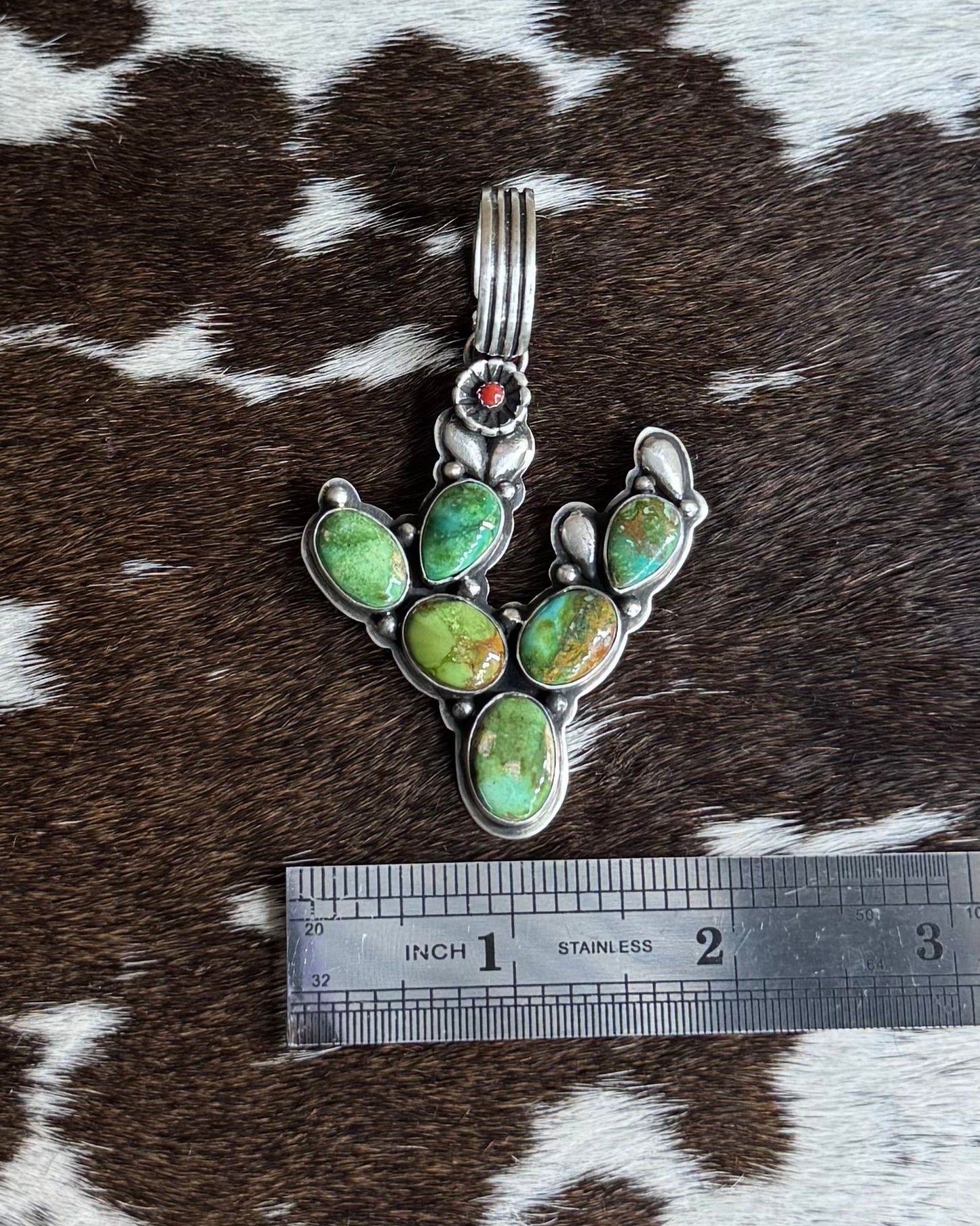 Sonoran Cactus Pendant *Native